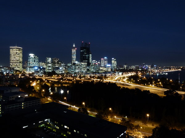 Perth City by night