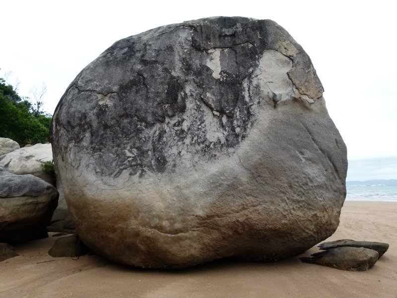 Big rock on Picnic Bay