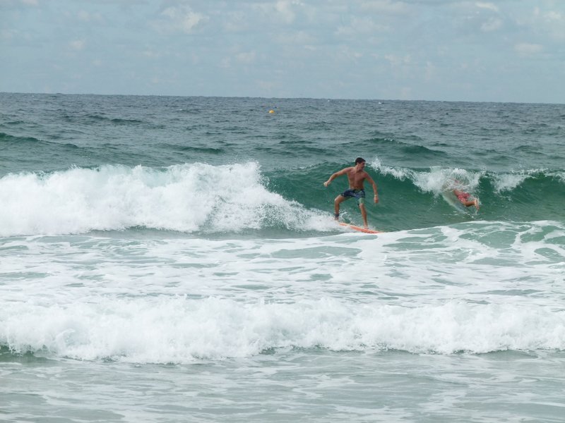 Surfer on Sunshine Beach