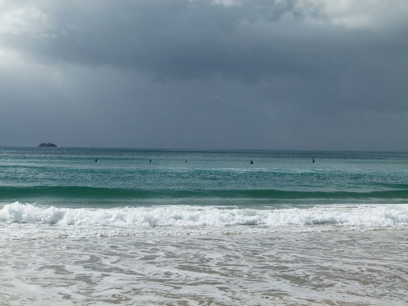 Surfs up in Byron