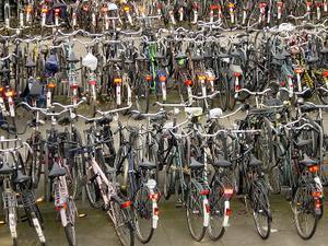 Amsterdam Bike Parking Lot