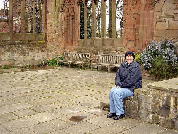 Holly in Coventry Cathedral