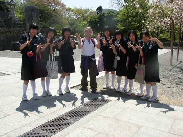 Eric with Japanese Girls