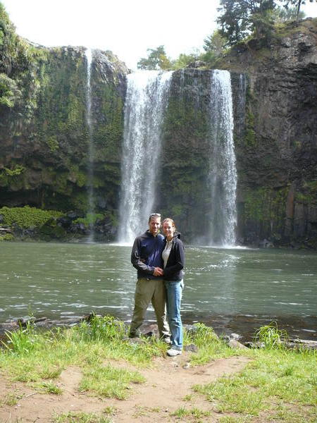 One of many waterfalls on the way to the Bay of Islands