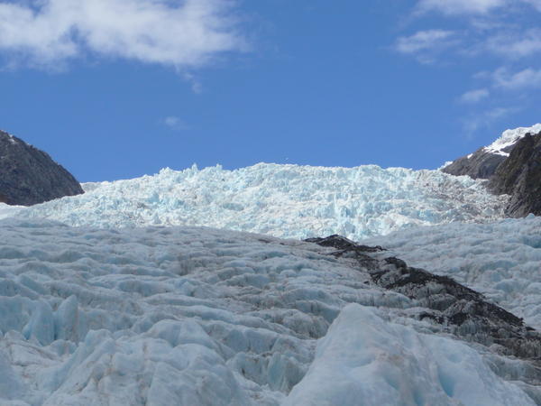Top of the glacier