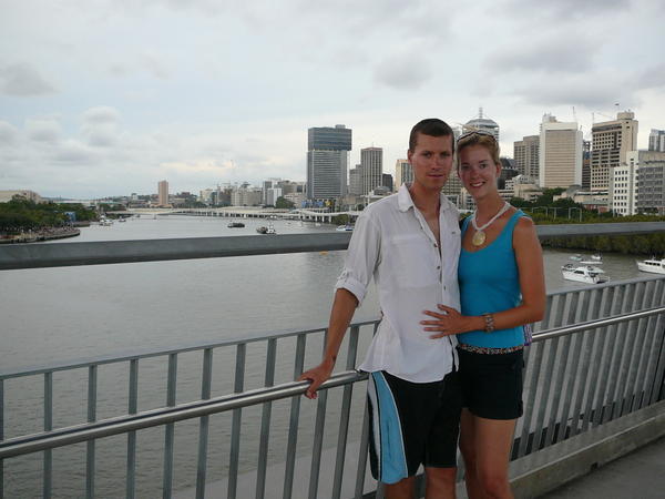 Becky and Mike in Brisbane