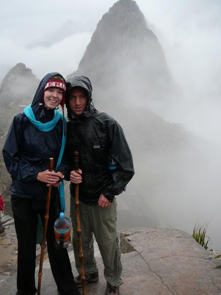 Macchu Picchu in the mist