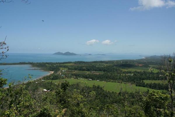 View over Mission Beach and Dunk Island