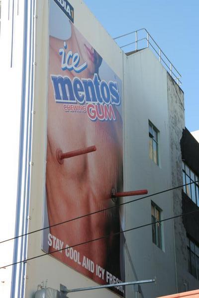 Mentos the Freshmaker.... In Wellington its very fresh!!!