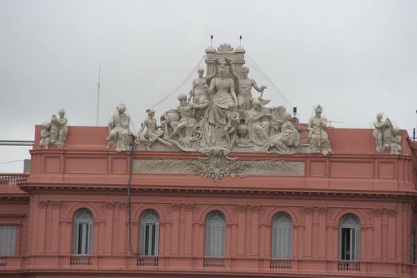 Casa Rosada (the presidential palace)