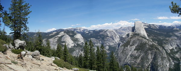 Panoramic view from Glacier Point