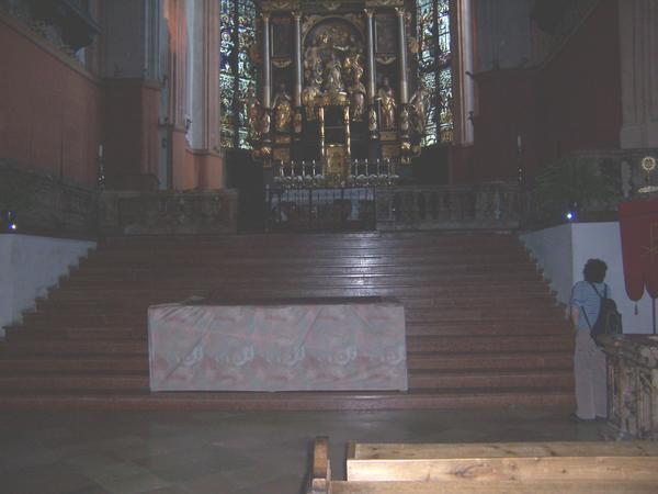 A high altar
