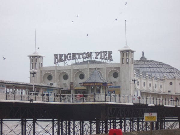 Brighton Pier up close