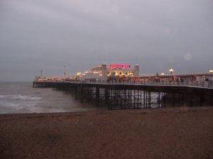 The pier at night
