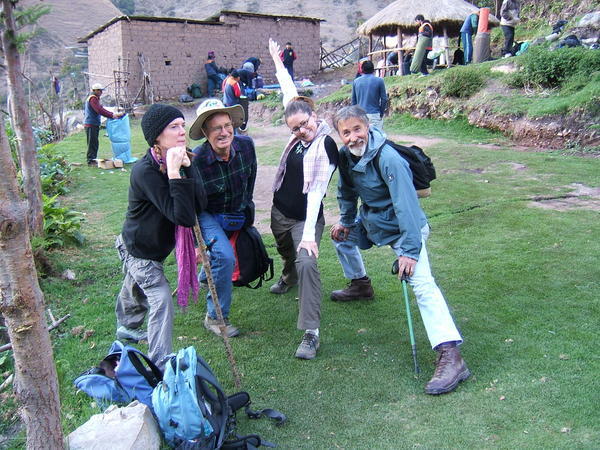 Limbering up for the Inca Trail