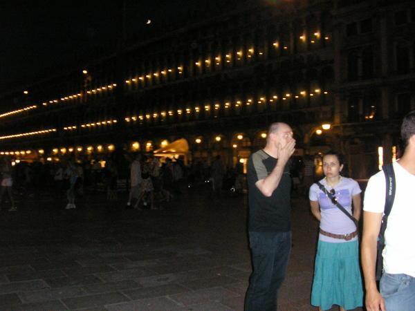 Paula and Ivan in the Piazza San Marco