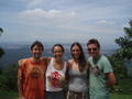 David, Louise, Amanda and Michael at the viewpoint