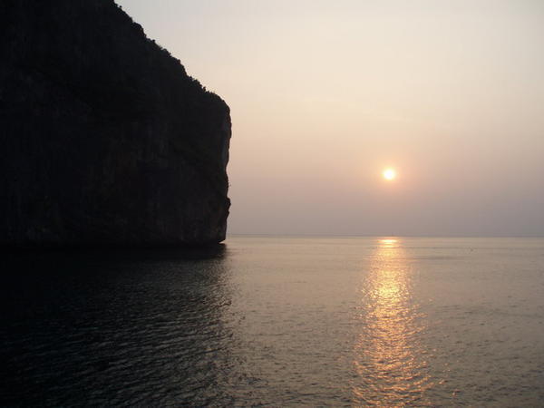 Sunset over Phi Phi Lei