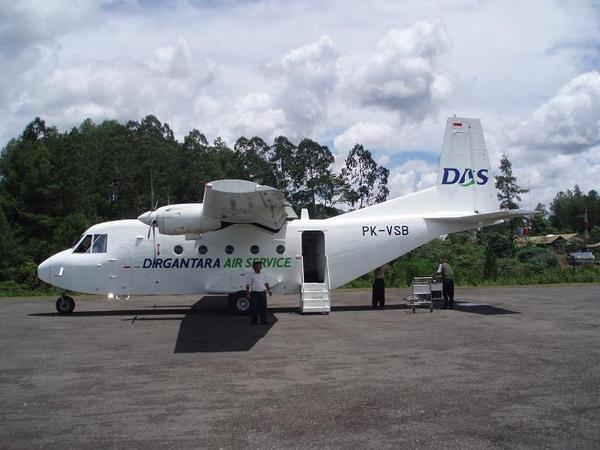 Our tiny aircraft to Rantepao