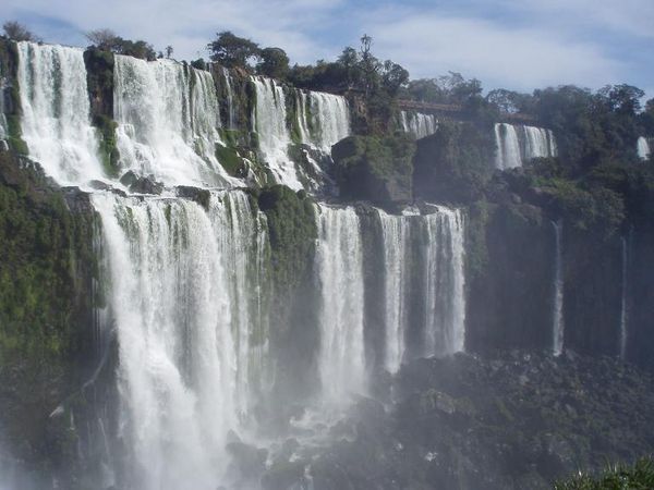 The amazing Iguazu Falls