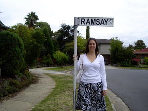 Me on Ramsay Street!