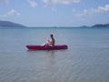 Me in my PINK Kayak!!