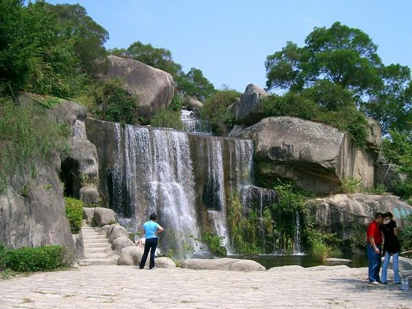 Taiwanese Folk Village Waterfall