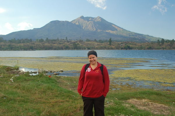 The before pic of Mount Batur