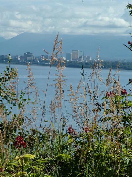 Anchorage from bike trail