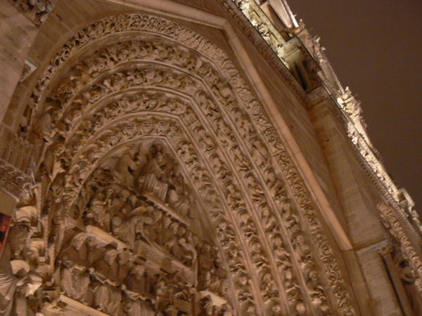 The Entrance to Notre Dame