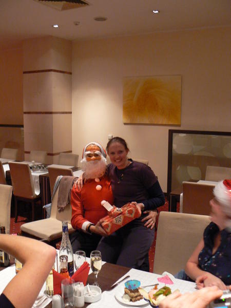 Kylie & Santa