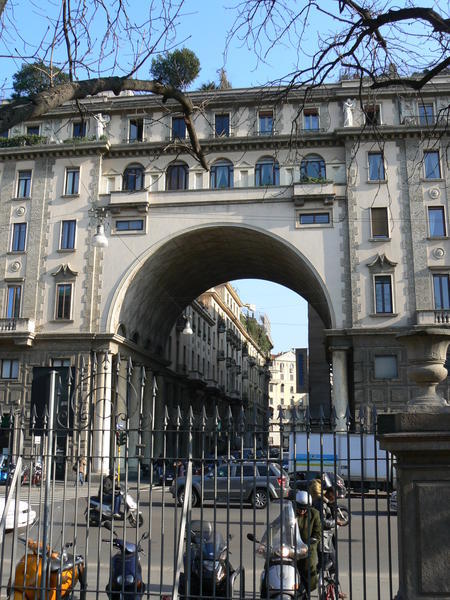 One of Italy's many arches, Milan