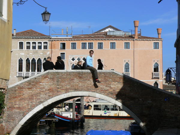 One of Venice's many bridges