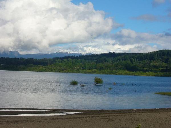 Lac et volcan Villarica