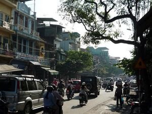 Scene de rue de Hanoi