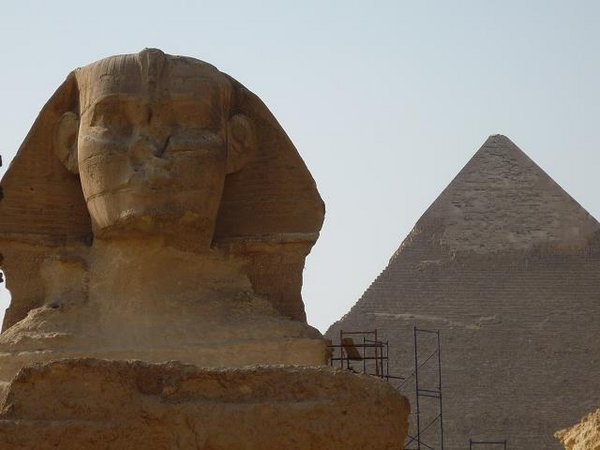 Pyramide de Kefrem et Sphinx