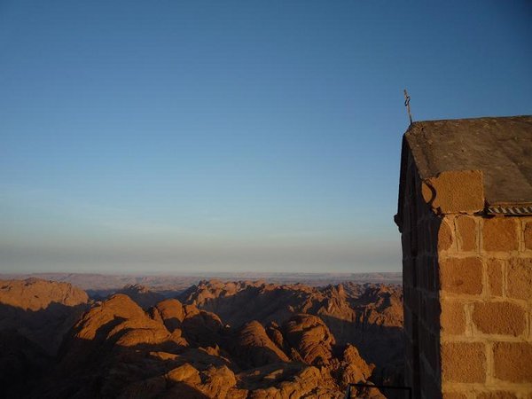 Moi au sommet du Mont Sinai