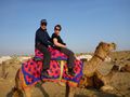 Richard et Michèle sur chameau