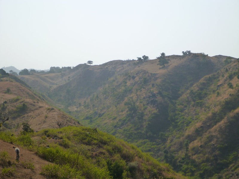 Montagnes près de Ranakpur