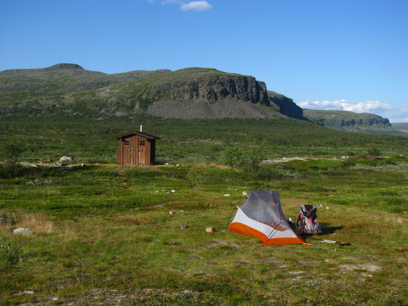 Camping at Meekonjärvi