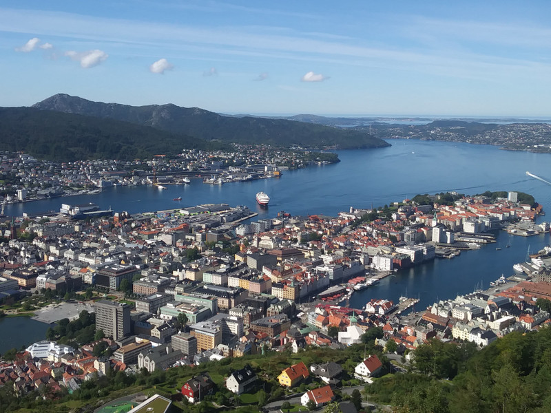 Bergen From Fløyen