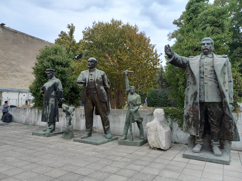 Leftover Statues of Communist Icons, Tiranë