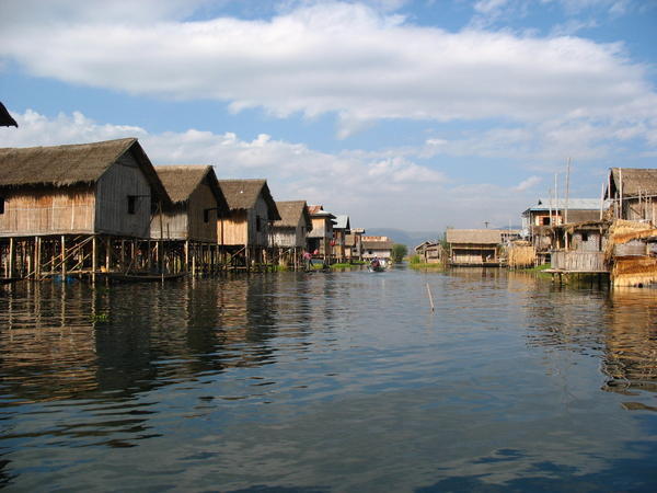 Stilt village, Inle Lake