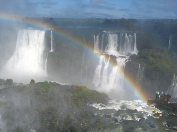 A misty Foz do Iguaçu