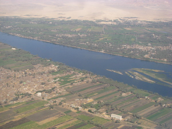 Near Luxor on the Descent