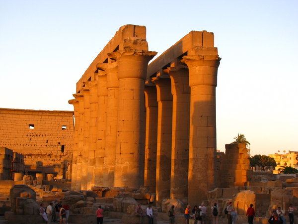 Luxor Temple at Sunset