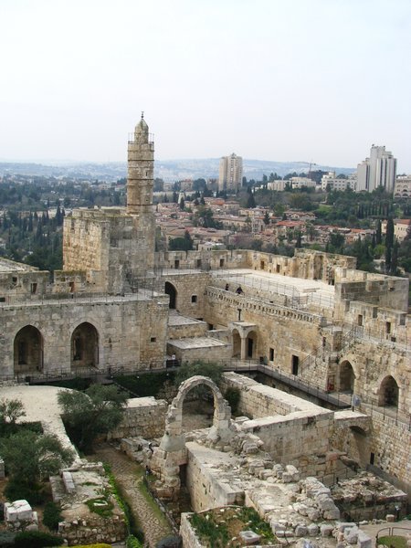 Tower of David and Ottoman Minaret, Old City