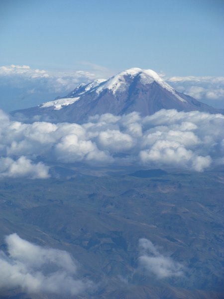 Chimborazo and the surrounding countryside