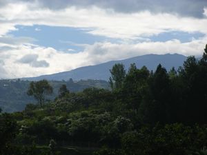 Volcán Puracé from El Morro