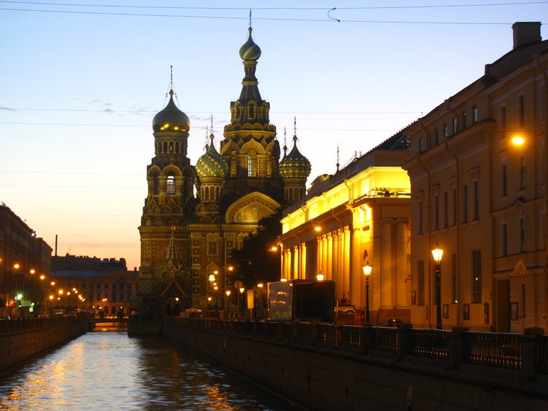Church of Spilled Blood and Mikhailovsky Theatre